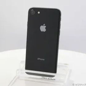 〔中古品〕 iPhone8 64GB スペースグレイ MQ782J／A SIMフリー【368】