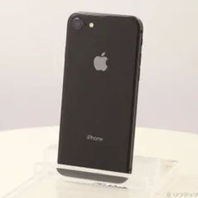 〔中古品〕 iPhone8 64GB スペースグレイ MQ782J／A SIMフリー【251】