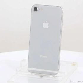 〔中古品〕 iPhone8 64GB シルバー MQ792J／A SIMフリー【349】