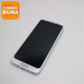 美品 SHV42 AQUOS R2 ホワイト スマホ 即日発送 スマホ 白ロム 中古 au SHARP あすつく 土日祝発送OK