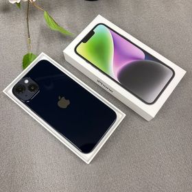 バッテリー100% iPhone 14 128GB ミッドナイト国内版SIMフリー送料無料