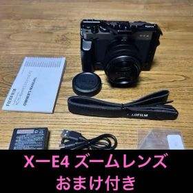 Fujifilm X-E4 ズームレンズ付き ブラック