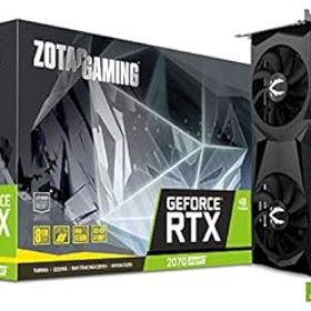 【中古】ZOTAC GAMING GeForce RTX 2070 SUPER Twin Fan グラフィックスボード VD7003 ZT-T20710F-10P