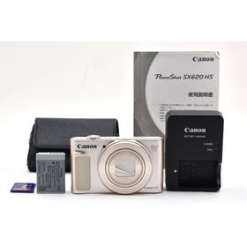 キヤノン(Canon)の【1032】キヤノン Canon PowerShot SX620 HS ホワイト(コンパクトデジタルカメラ)
