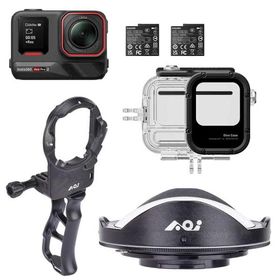 [ Insta360 ] Ace Pro2 デュアルバッテリーキット CINSBBGA-DB UWL-03 ワイドレンズセット