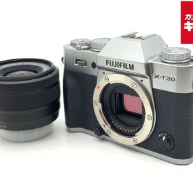 【中古】 【並品】 フジフイルム X-T30 II XC15-45mmレンズキット シルバー 【ミラーレス一眼】 【6ヶ月保証】