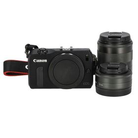 CANON キャノン/ミラーレス一眼カメラ/EOS M ダブルレンズキット/161091404630/ABランク/78【中古】(ミラーレス一眼)