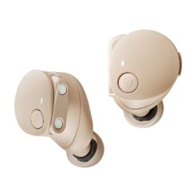 オーディオテクニカ(audio-technica) ATH-CKS50TW2BG ベージュ 完全ワイヤレスイヤホン マグネティックスイッチ機能