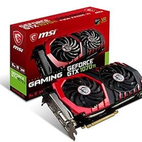 【中古】MSI GeForce GTX 1070 Ti GAMING 8G グラフィックスボード VD6490