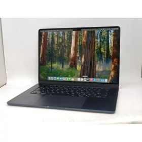 【中古】Apple MacBook Air 15インチ M2(CPU:8C/GPU:10C) 8GB/256GB ミッドナイト MQKW3J/A (M2,2023)【新宿2】保証期間1ヶ月【ランクC】