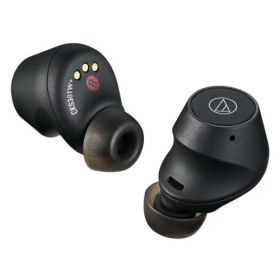 オーディオテクニカ(audio-technica) ATH-CKS30TW+/BK マットブラック Bluetooth 完全ワイヤレスイヤホン SOLID BASS