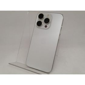 【中古】Apple 国内版 【SIMフリー】 iPhone 15 Pro 512GB ホワイトチタニウム MTUJ3J/A【日本橋3】保証期間１ヶ月【ランクC】
