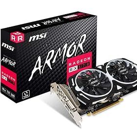 【中古】MSI Radeon RX 570 ARMOR 8G J グラフィックスボード VD7195