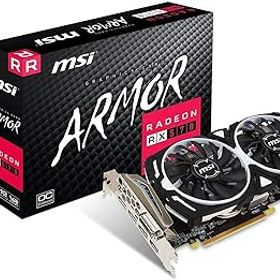 【中古】MSI Radeon RX 570 ARMOR 8G OC グラフィックスボード VD6545