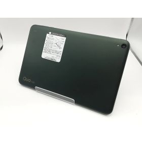 【中古】KYOCERA au 【SIMロック解除済み】 Qua Tab QZ10 KYT33 オリーブブラック【川崎駅前】保証期間1ヶ月【ランクA】