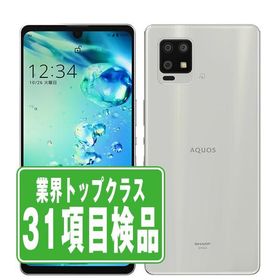 A102SH AQUOS zero6 ホワイト SIMフリー ソフトバンク 中古 スマホ 本体 良品 7日間返品OK あすつく a102shwh7mtm