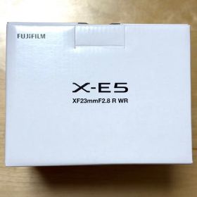 FUJIFILM X-E5 シルバー ボディのみ 27年8月まで保証付き