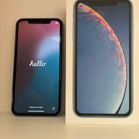 【美品中古】iPhoneXR 128GB ブルー SIMフリー Apple