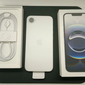 「AppleCare+あり・SIMフリー」Apple iPhone 16e 256GB ホワイト MD1W4J/A 4549995559026