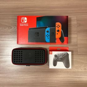 Nintendo Switch 本体 プロコントローラー、ケース付き