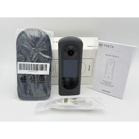 リコー(RICOH)のRICOH THETA X リコー シータ 360度カメラ メタリックグレー(コンパクトデジタルカメラ)