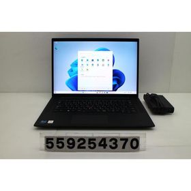 ノートパソコン Lenovo ThinkPad P1 Gen4 Xeon W-11855M 3.2GHz/32GB/512GB/WQUXGA タッチパネル/Win11/NVIDIA RTX A2000 Laptop GPU