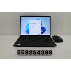 ノートパソコン Lenovo ThinkPad P1 Gen4 Xeon W-11855M 3.2GHz/32GB/512GB/WQUXGA タッチパネル/Win11/NVIDIA RTX A2000 Laptop GPU