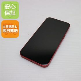 アイフォーン(iPhone)の超美品 SIMフリー iPhone13 512GB レッド M777(スマートフォン本体)