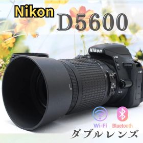 Nikon D5600 ダブルレンズ Wi-Fi搭載 スマホ転送 高画質 軽量
