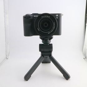 ソニー(SONY)の【中古】(ソニー) SONY ILCE-7CM2L B アルフア7CII ズームレンズキット(コンパクトデジタルカメラ)