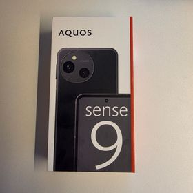 アクオス(AQUOS)の【新古品・未使用】AQUOS sense9 6GB/128GB ブラック(スマートフォン本体)