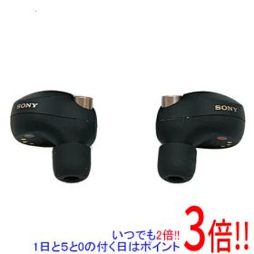 【いつでも2倍！1日と5.0のつく日、18日は3倍！】【中古】SONY ワイヤレスノイズキャンセリングステレオヘッドセット WF-1000XM4 (B) ブラック