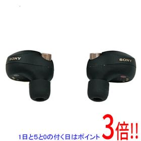 【1日と5.0のつく日、18日はポイント3倍！】【中古】SONY ワイヤレスノイズキャンセリングステレオヘッドセット WF-1000XM4 (B) ブラック