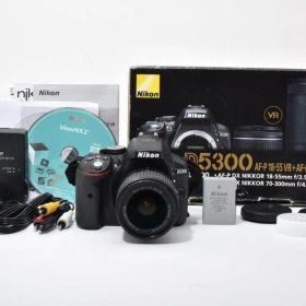 【箱付き】 Nikon ニコン D5300 レンズキット デジタル一眼カメラ