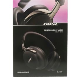 【BOSE】【未使用品】ボーズ『Bose QuietComfort Ultra Headphones / 第2世代 / ブラック』QC ULTRA HP 2nd BLK 2025年9月発売 音響機器 1週間保証【中古】