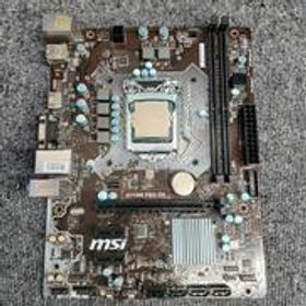 マザーボード・CPUセット I5-7400/H110 PRO-VH INTEL/MSI