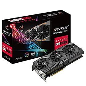 【未使用】【中古】 ROG-STRIX-RX580-T8G-GAMING Radeon RX580 Graphics Card [90YV0AK1-M0NA00]
