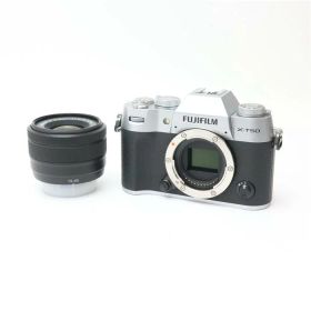 【中古】 《美品》 FUJIFILM X-T50 XC15-45mmレンズキット シルバー [ デジタルカメラ ]