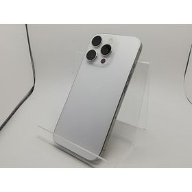 【中古】Apple 国内版 【SIMフリー】 iPhone 16 Pro 128GB ホワイトチタニウム MYMW3J/A【新橋烏森通り】保証期間１ヶ月【ランクA】