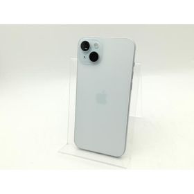 【中古】Apple 国内版 【SIMフリー】 iPhone 15 Plus 128GB ブルー MU0D3J/A【津田沼】保証期間１ヶ月【ランクA】