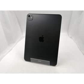 【中古】Apple 【Wi-Fi】 11インチ iPad Pro（M4/2024） 256GB スペースブラック 標準ガラス MVV83J/A【ECセンター】保証期間１ヶ月【ランクA】