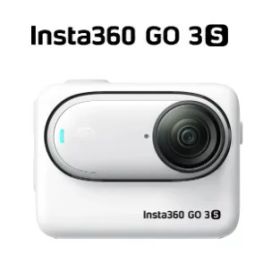 【新品未開封】Insta360 GO 3S 4Kアクションカメラ 64GB（アークティックホワイト）超軽量マグネット式ボディ＆アクションポッド付