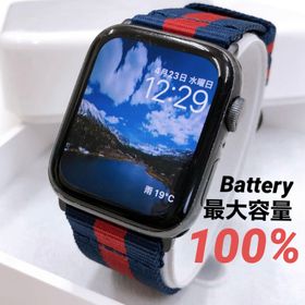 アップルウォッチ(Apple Watch)のApple Watch 本体 series 5 バッテリー 100% 540(その他)