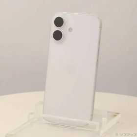 ソフマップ 〔中古品〕 iPhone16 256GB ホワイト MYDX3J／A SIMフリー 〔ネットワーク利用制限▲〕【377】