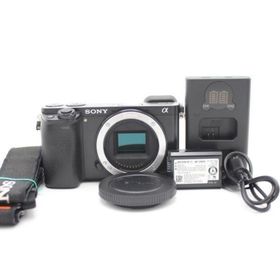 ソニー(SONY)のショット数3104枚！ SONY α6000 ボディ ブラック ミラーレス一眼(ミラーレス一眼)