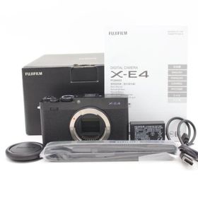 フジフイルム(富士フイルム)のショット数5132！ FUJIFILM X-E4 ボディ ブラック (ミラーレス一眼)