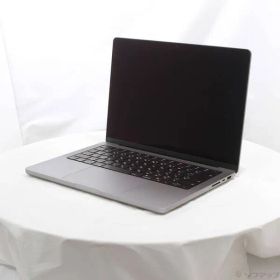 ソフマップ 〔中古品〕 MacBook Pro 14.2-inch Late-2021 MKGP3J／A Apple M1 Pro 8コアCPU_14コアGPU 16GB SSD512GB スペースグレイ 〔15.3 Sequoia〕【251】