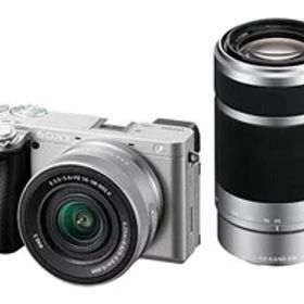 ★ソニー / SONY α6400 ILCE-6400X ダブルズームレンズキット [シルバー]【デジタル一眼カメラ】【送料無料】