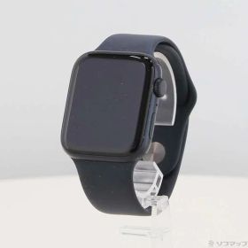 【中古】Apple(アップル) Apple Watch SE 第2世代 GPS 44mm ミッドナイトアルミニウムケース ミッドナイトスポーツバンド 【348-ud】