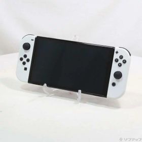 【中古】Nintendo(任天堂) Nintendo Switch 有機ELモデル Joy-Con(L)／(R) ホワイト 【269-ud】